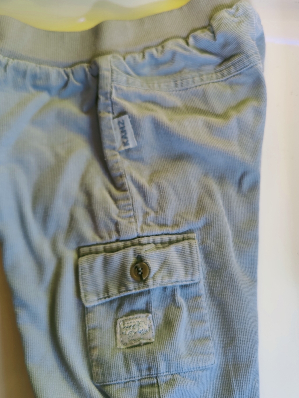 Kanz Soft Warm Baby Pants 74 Cm 9 Mos Cargo-Style Lined Corduroy